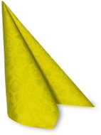 Wimex PREMIUM Dekor-R - 3-ply napkins 40 × 40 cm, yellow - 50 pcs - Paper Napkins