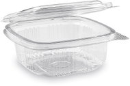 Wimex Plastic bowl with lid 250 ml, square - 50 pcs - Disposable Food Containers