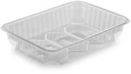 Wimex Plastic tray 500 ml, 186 × 133 mm, square, transparent - 50 pcs - Disposable Food Containers