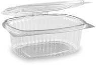 Wimex 77805 Plastic bowl with lid 500 ml, oval - 50 pcs - Disposable Food Containers