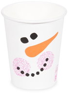 Wimex Paper cup Snowman 280 ml, diameter 80 mm, 50 pcs - Drinking Cup