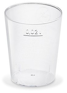Wimex Becher Kristall Schnapsglas 2 cl, Durchmesser 37 mm - 50 Stk. - Trinkbecher - Hauptbild