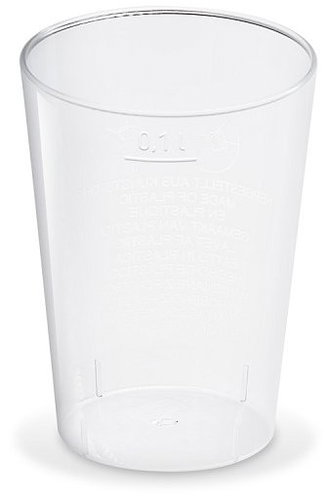 Wimex Crystal cup 0,1 l, diameter 55 mm - 40 pcs - Drinking Cup - Main image
