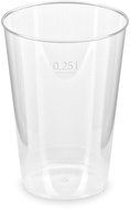 Wimex Crystal cup 0,25 l, diameter 76 mm - 50 pcs - Drinking Cup