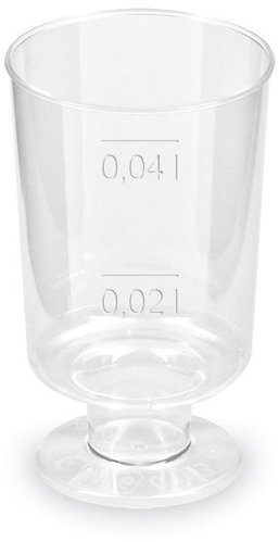 Wimex Crystal stemmed cup 2 cl/4 cl, diameter 38 mm - 20 pcs - Drinking Cup - Main image