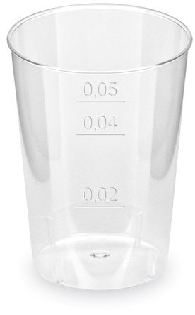 Wimex Crystal cups 2 cl/4 cl/5 cl, diameter 44 mm - 40 pcs - Drinking Cup - Main image