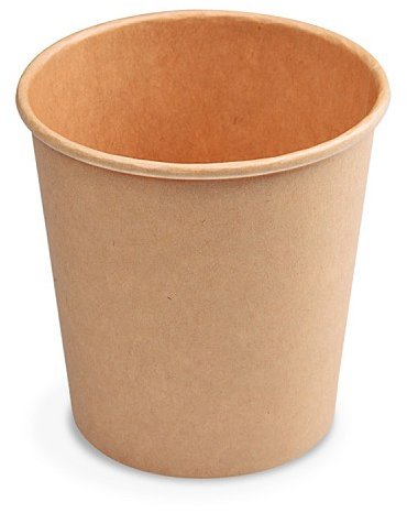Wimex Paper cup 110 ml, diameter 62 mm, kraft - 50 pcs - Drinking Cup - Main image