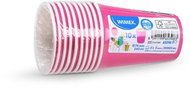 Wimex Paper cup 240 ml, diameter 74 mm, fuschia - 10 pcs - Drinking Cup