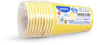 Wimex Paper cup 240 ml, diameter 74 mm, yellow - 10 pcs - Drinking Cup