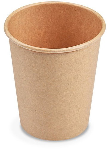 Wimex Paper cup 280 ml, diameter 80 mm, kraft - 50 pcs - Drinking Cup - Main image