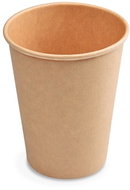 Wimex Paper cup 420 ml, diameter 90 mm, kraft - 50 pcs - Drinking Cup