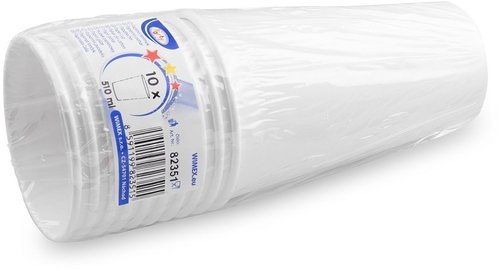 Wimex Paper cup 510 ml, diameter 90 mm, white - 10 pcs - Drinking Cup - Main image