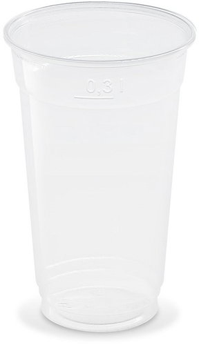 Wimex Plastic cup 0,3 l, diameter 78 mm - 50 pcs - Drinking Cup - Main image
