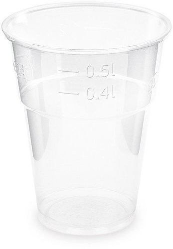 Wimex Plastic cup 0,5 l, diameter 102 mm - 10 pcs - Drinking Cup - Main image