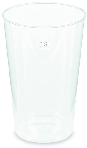 Wimex Refillable cup 0,5 l, diameter 91 mm - 30 pcs - Drinking Cup - Main image