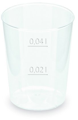 Wimex Refillable cup 2 cl/4 cl, diameter 43 mm - 50 pcs - Drinking Cup - Main image