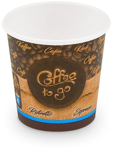 Wimex Coffee to go Paper cup 110 ml, diameter 62 mm - 50 pcs - Drinking Cup - Main image