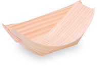 Wimex Dřevěná fingerfood miska lodička 11 × 7 cm - 100 ks - Small Bowl