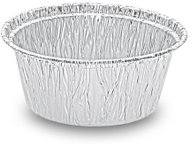 Wimex Aluminium bowl 110 ml, diameter 80 × 36 mm, round - 100 pcs - Small Bowl