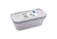 Wimex Hliníková miska s víčkem 1500 ml, 252 × 132 × 70 mm, hranatá - 5 sad - Small Bowl