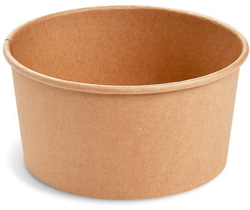 Wimex Paper bowl 1000 ml, diameter 150 mm, kraft - 50 pcs - Small Bowl - Main image