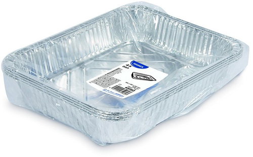 Wimex Gastro GN 1/2 Aluminium bowl 3610 ml, 326 × 262 × 60 mm, square - 4 pcs - Bowl - Main image