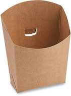 Wimex Fries pocket, greaseproof kraft, 50 pcs - Disposable Food Containers