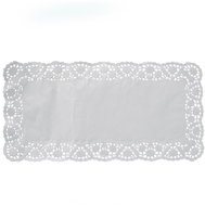 Wimex Decorative lace 40 × 30 cm, square, white, 100 pcs - Cake Board