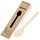 Spoon 16 cm, individually wrapped - 100 pcs