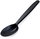 Spoon 18,5 cm, reusable, black - 50 pcs