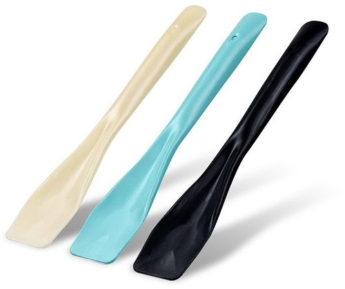 Wimex Ice cream spoon 9,5 cm (bio-composite), colour mix - 100 pcs - Spoon - Main image