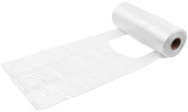 Wimex – Extra-Strong HDPE Bag on a Roll 22+11×48cm, 5kg+, Transparent – 200pcs - Plastic Bags