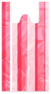 Wimex - HDPE Bag 24+11 × 44cm, 4kg, Striped - 100pcs - Plastic Bags