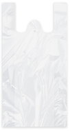 Wimex - HDPE taška 24+11 × 44 cm, 4 kg, bílá - 100 ks - Plastic Bags