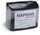 Table napkin dispenser, ABS, black