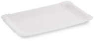 Wimex Paper tray 3+, 11 × 17 cm, white - 250 pcs - Paper Food Trays