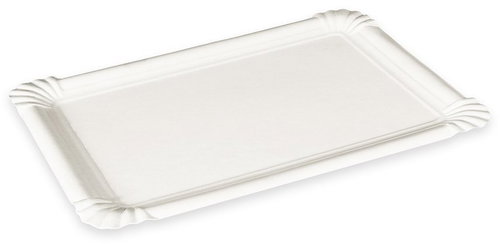 Wimex Paper tray 5, 16 × 23 cm, white - 250 pcs - Papírové tácky - Main image