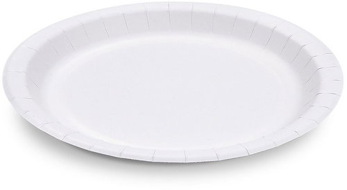 Wimex Paper plate diameter 23 cm, extra-strong, white - 100 pcs - Set of Plates - Main image
