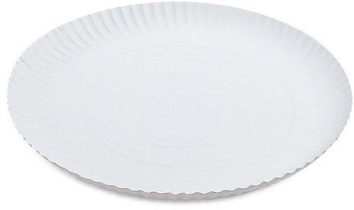Wimex Paper plate diameter 28 cm, deep, white - 50 pcs - Set of Plates - Main image