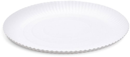 Wimex Paper plate diameter 32 cm, deep, white - 50 pcs - Set of Plates - Main image