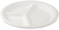Wimex Sugar cane plate diameter 26 cm, 3 pieces - 50 pcs - Set of Plates