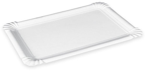 Wimex 71122 Paper tray 4, 13 × 20 cm, white - 250 pcs - Papírové tácky - Main image