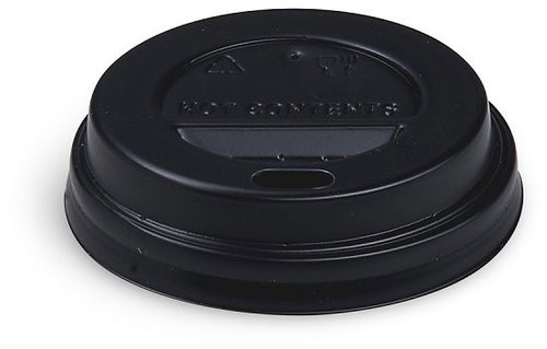 Wimex Cap for cup, convex, diameter 62 mm, black - 50 pcs - Cap - Main image