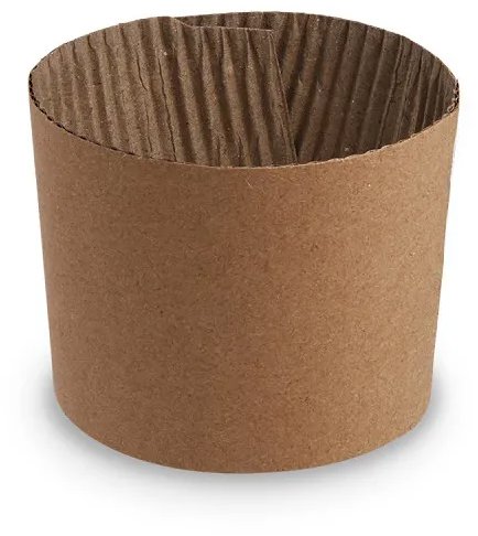 Wimex Paper cuff for cup diameter 80 mm - 100 pcs - Paper Sleeve - Main image