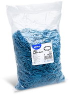 Wimex rubber bands, width 1 mm, diameter 3 cm, blue - 1 kg - Hair Accessories