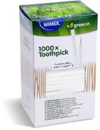 Wimex Dřevěné párátko 2 × 65 mm, jednotlivě balené v papíru, 1000 ks - Toothpicks