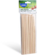 Wimex Dřevěné špejle, 3 mm × 20 cm, hrocené, 100 ks - Wooden Skewers