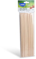 Wimex Dřevěné špejle, 3 mm × 25 cm, hrocené, 100 ks - Wooden Skewers