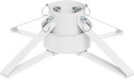 Winteria, Metal Christmas tree stand with water tank 0,9 l, white - Tree Stand