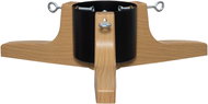 Winteria, Christmas tree stand with imitation wood, 62 cm, 2,2 l, black - Tree Stand